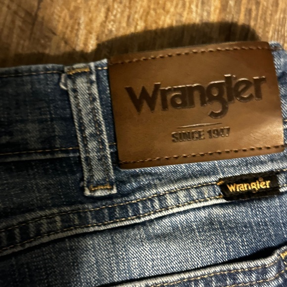 Wrangler Men's Blue Jeans - Picture 4 of 5